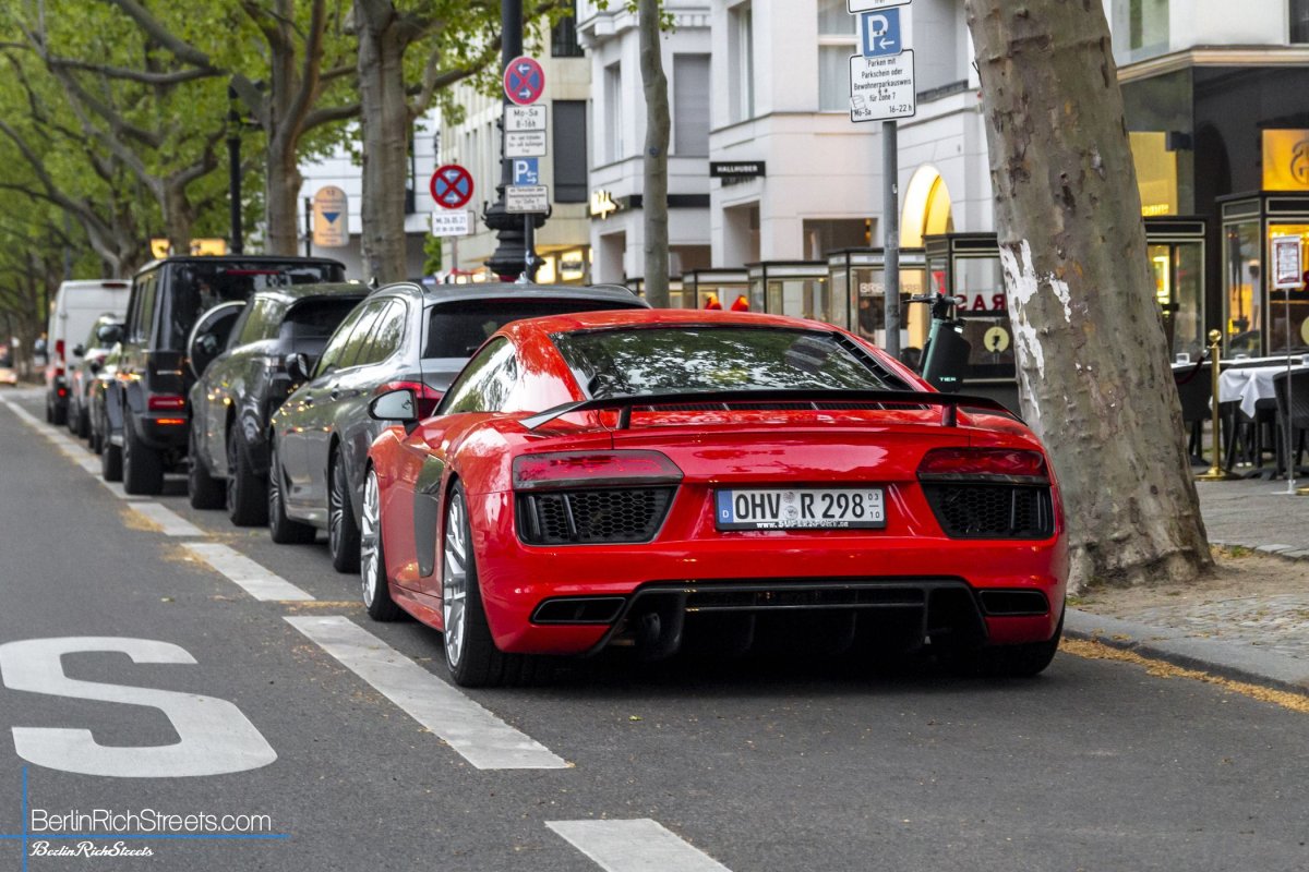 Audi R8 V10 Plus (2016) spotted in Berlin — BerlinRichStreets
